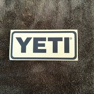 Yeti sticker